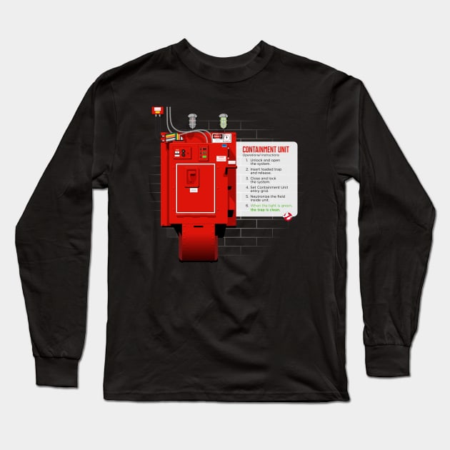 Containment Unit Long Sleeve T-Shirt by Hatfield Variety Store